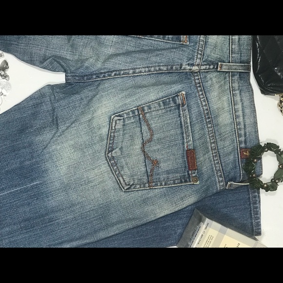 7 for all Mankind Boy Cut button fly jeans - Picture 5 of 8